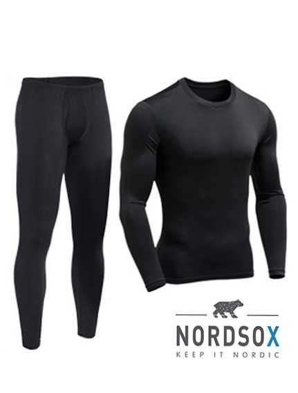 Комплект чоловічої термобілизни з шерсті меріноса NordSox M.L
