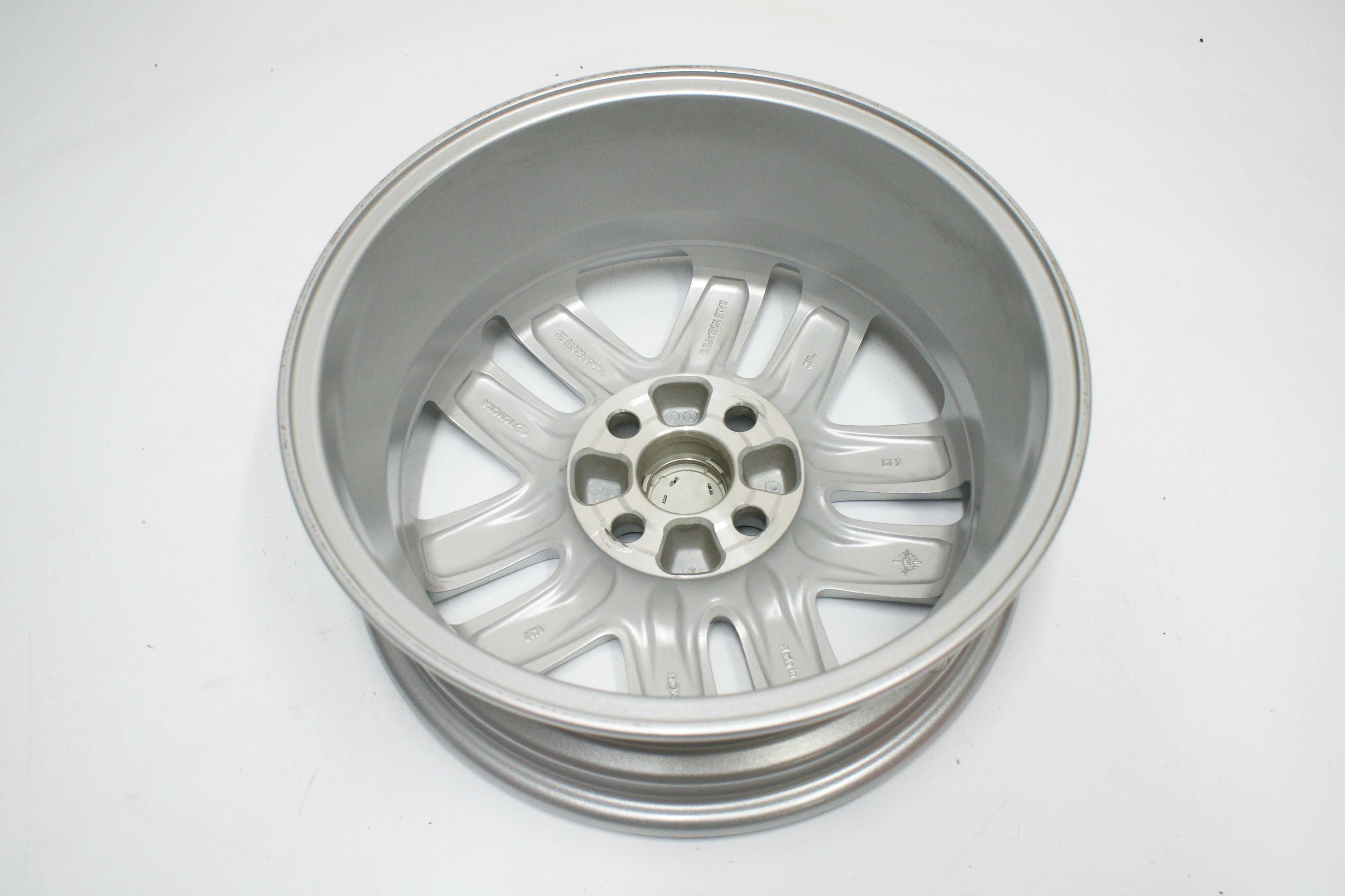 1x Felga aluminiowa OE TOYOTA YARIS 15x5.5J ET45 4x100 NOWA oryginał