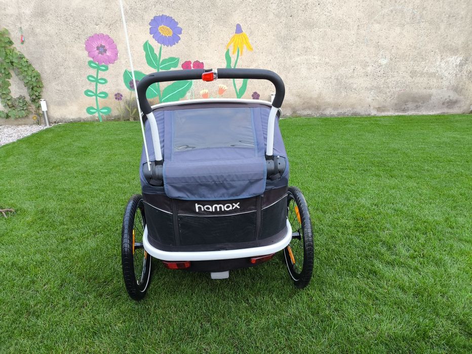 Przyczepka rowerowa dwuosobowa Hamax Outback Twin