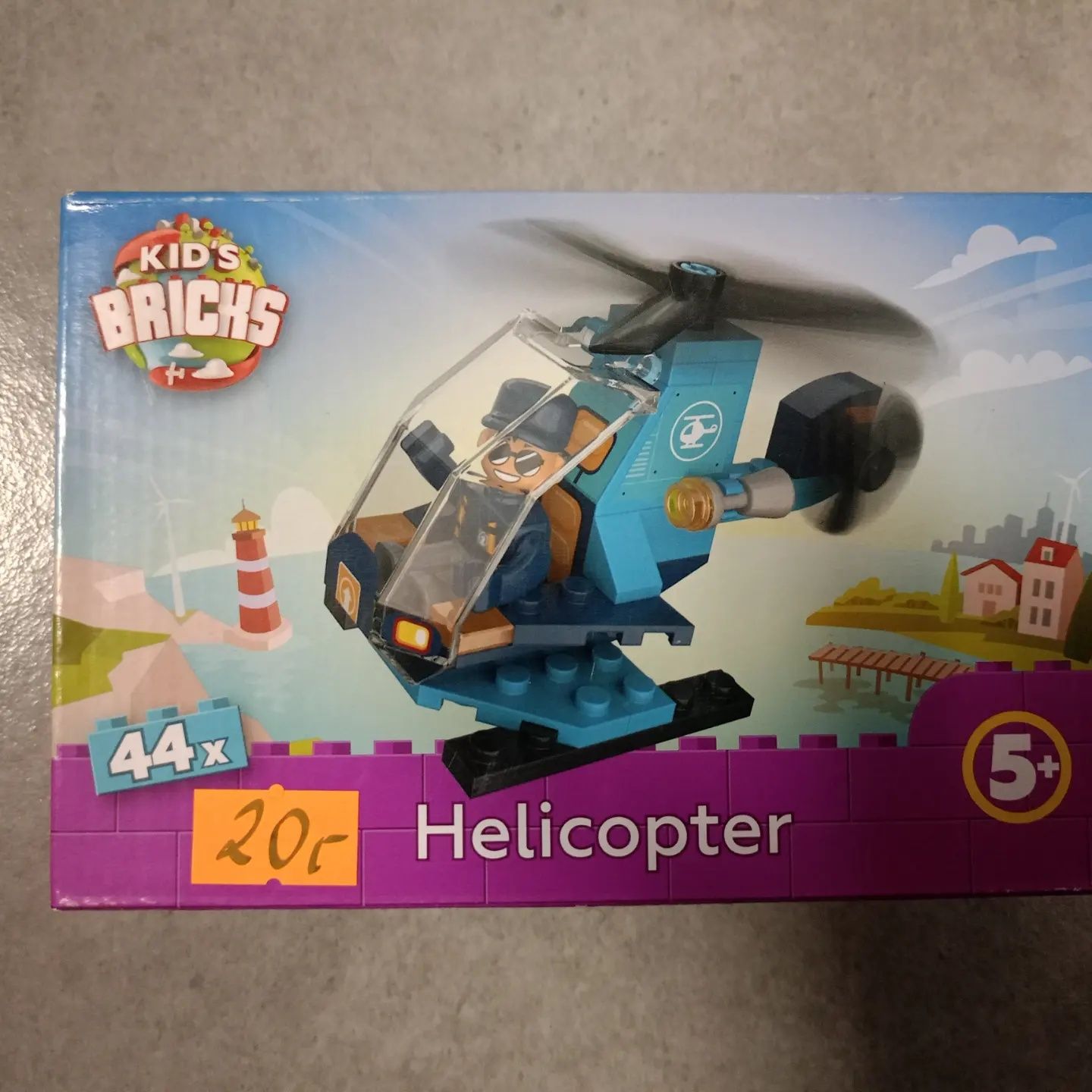 Nowe klocki helikopter 44 elementy