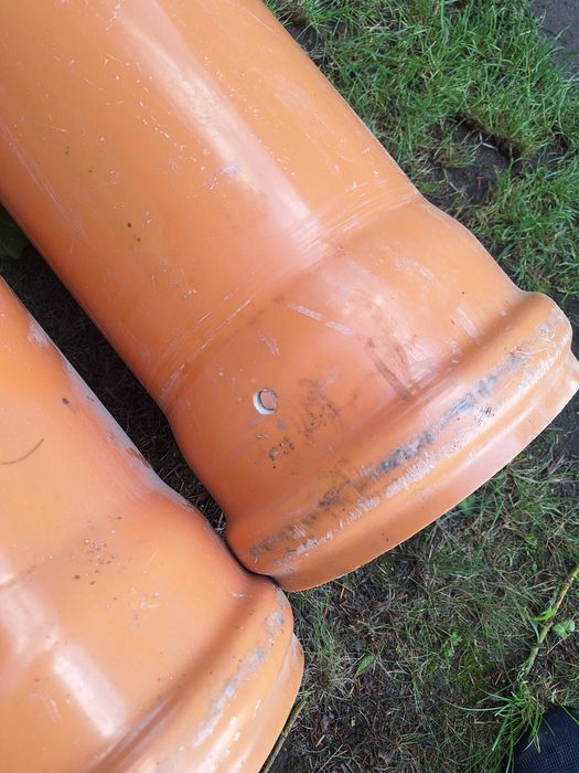 rura pcv fi 250 kanalizacyjna pomarańczowa, gruba ścianka