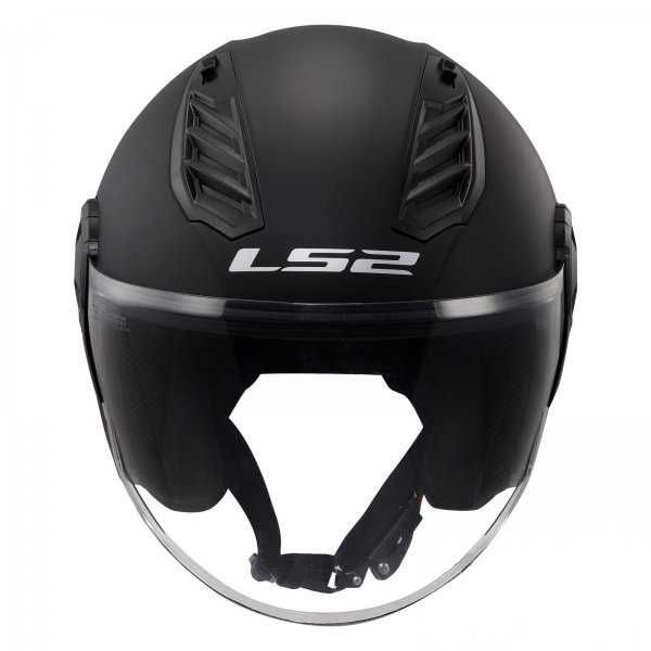 Kask motocyklowy otwarty LS2 OF616 Airflow II Solid Matt Black 06