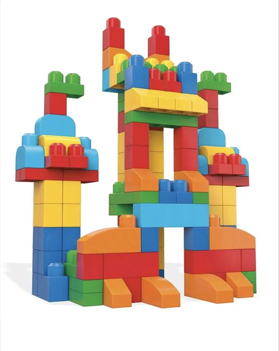 Конструктор Fisher Price  Mega Bloks First Builders, 150 деталей