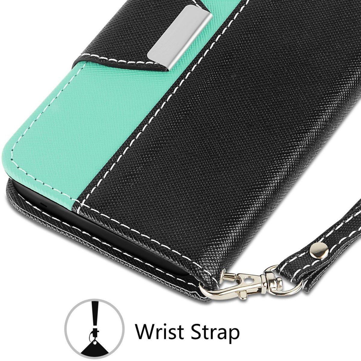 Vakoo Etui Book Case - Apple Iphone 5 5S Se