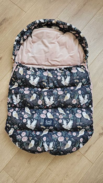 Śpiworek do wózka Combo Multi Flower + mufka firma La Millou