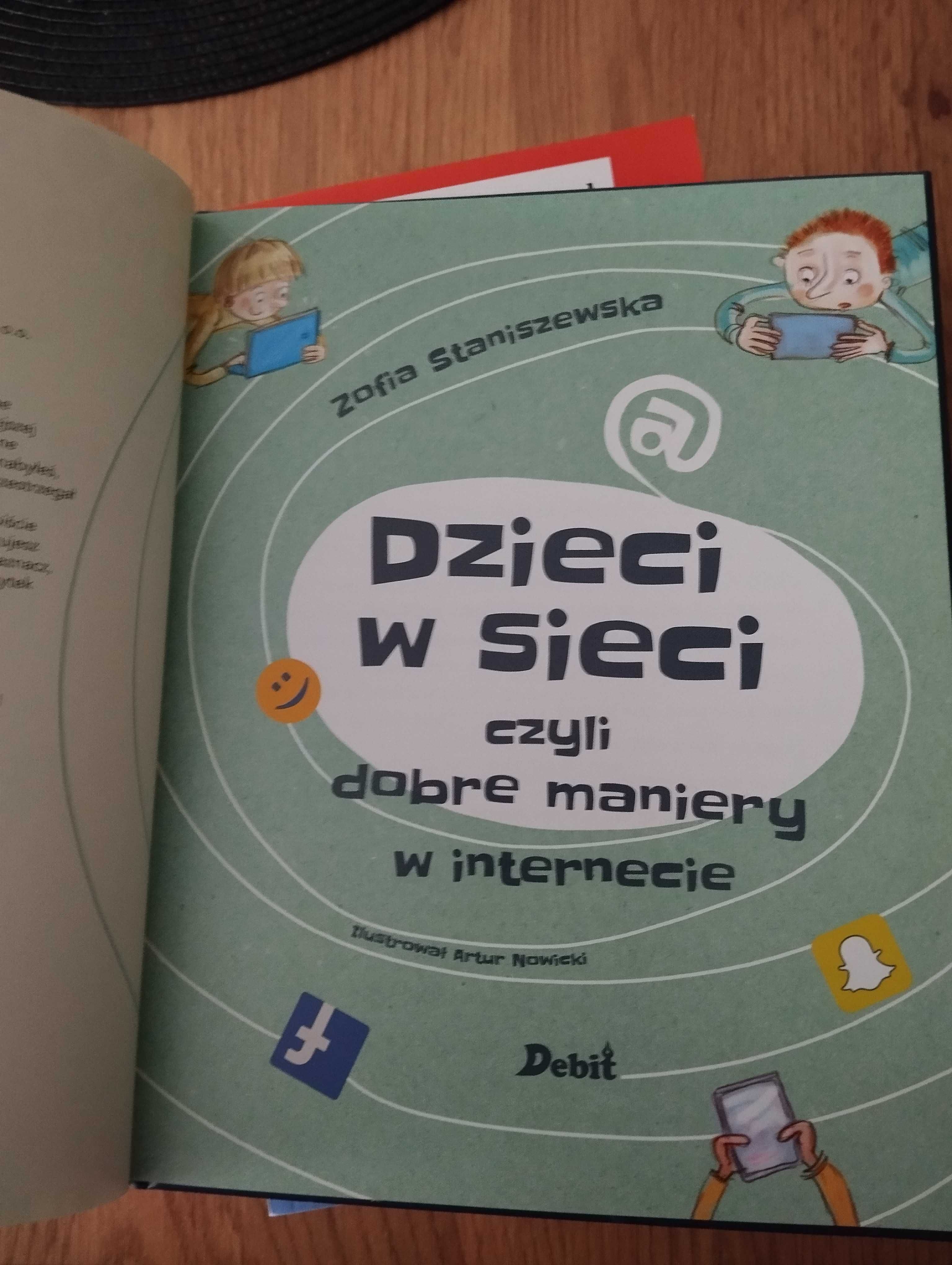 Książka Dzieci w sieci czyli dobre maniery w internecie