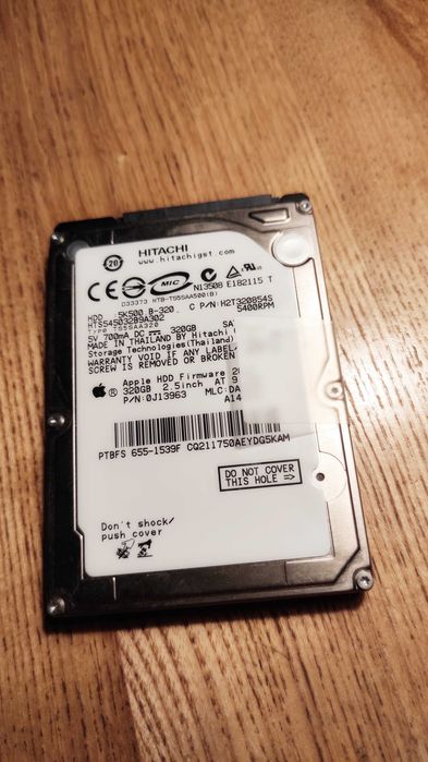Жорсткий диск накопичувач для ноутбука 2.5" HDD 320 ГБ SATA