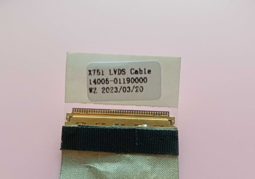 Шлейф матрицы Asus X751 K751 R752 F751 (LVDS 40 pin 14005-01190000)