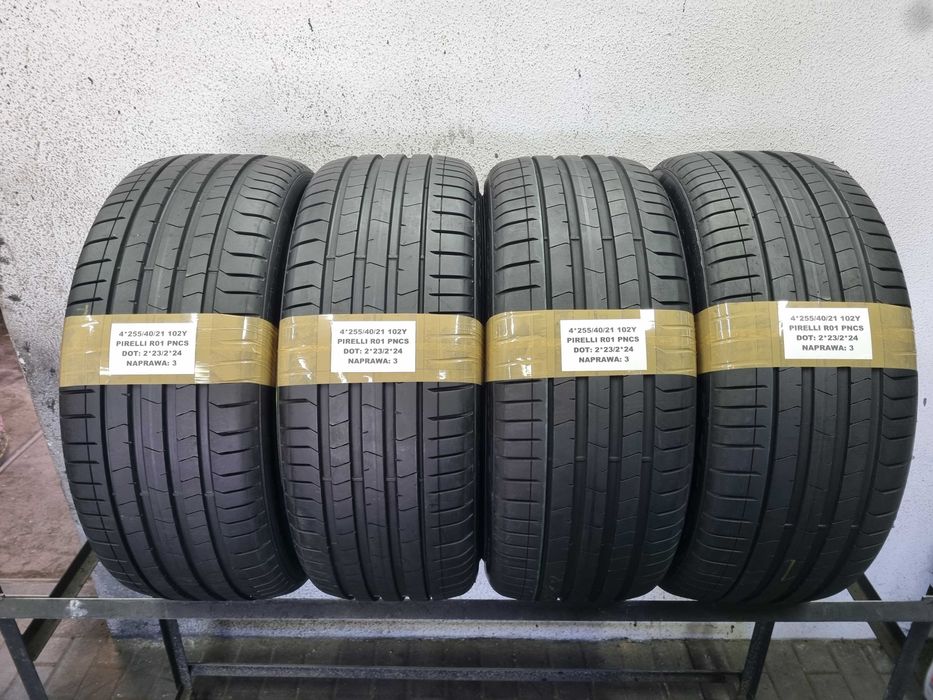 255/40/21 102Y Pirelli P Zero PZ4 R01 PNCS KOMPLET MONTAŻ WYSYŁKA