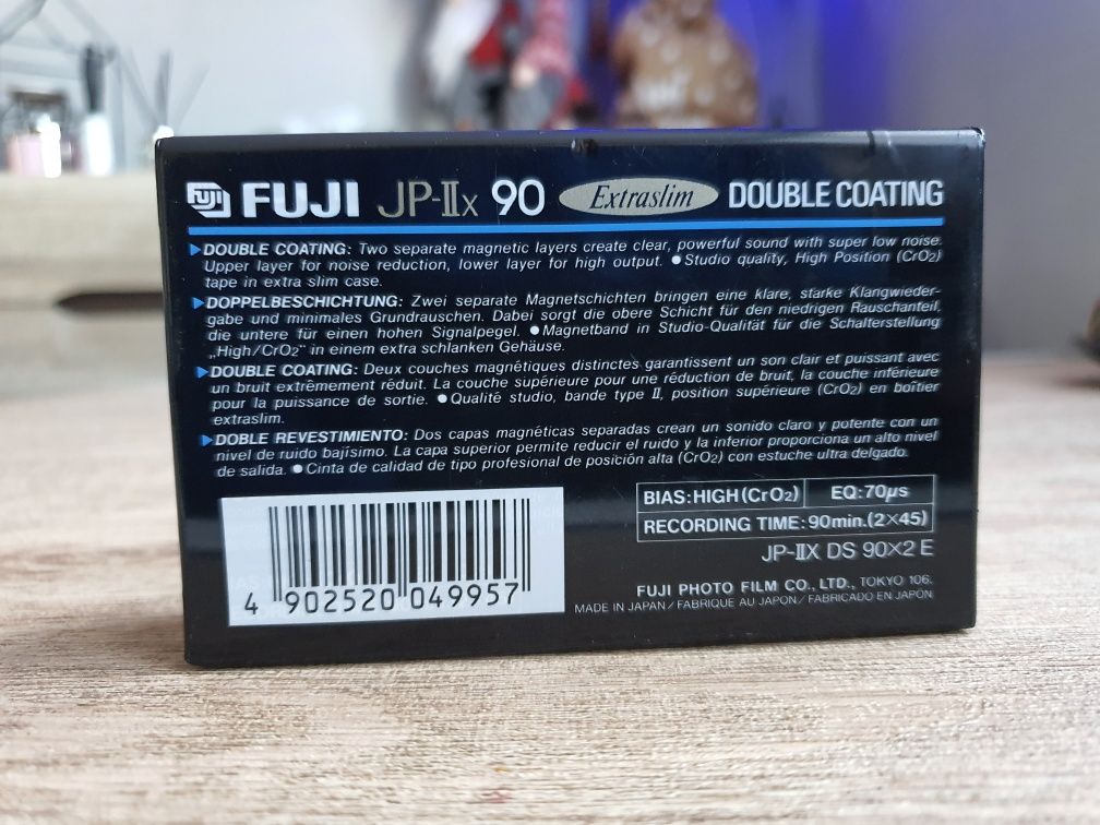 Fuji 90 kasety czyste magnetofonowe