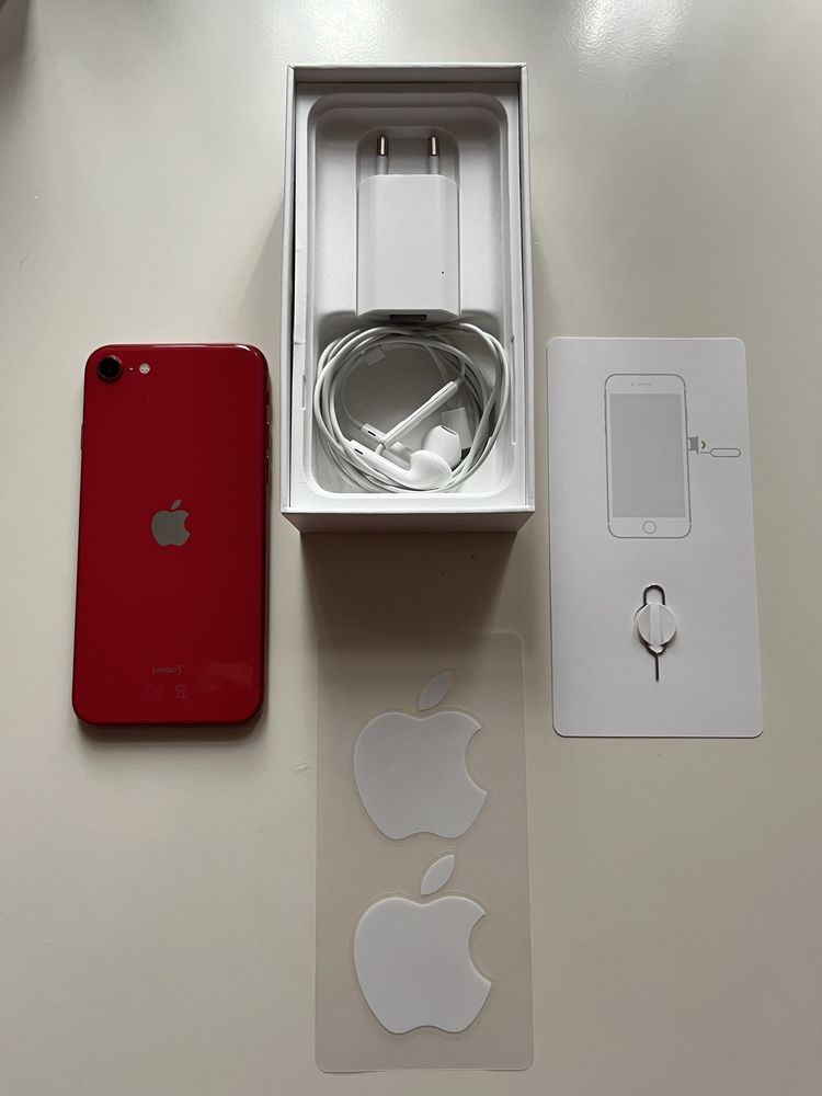 Iphone Se 2020 Red 64 GB 87 %