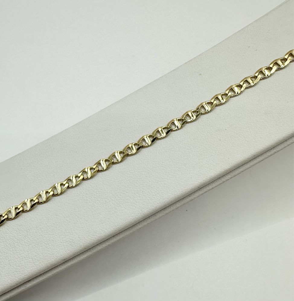 Złota Męska/Damska Bransoletka Gucci Pr.585 NOWA