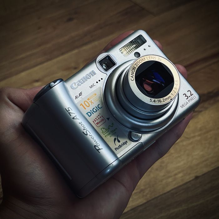 Canon PowerShot A75 Мильниця НУЛЬОВИХ Цифровий Вінтажний Фотоапарат