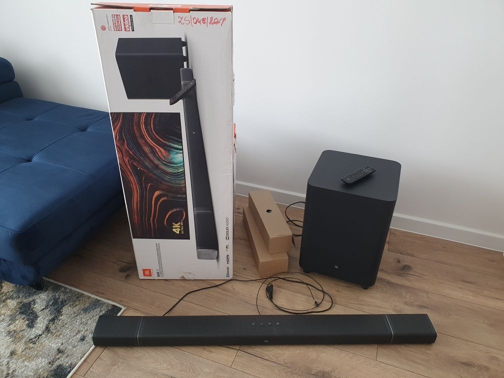 Soundbar JBL 5.1 Czarny JAK NOWY