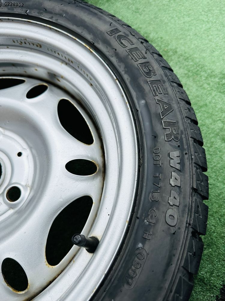 Диски сталеві різноширокі Smart 3/112 R15 з резиною 175/55-135/70 R15