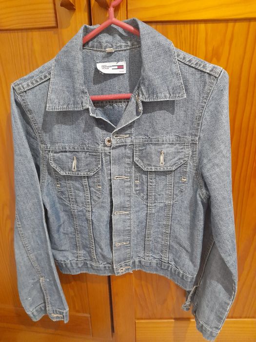 Casaco de ganga de mulher