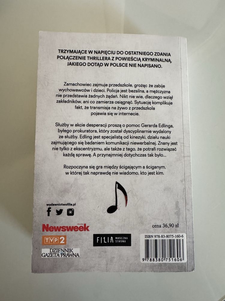 Behawiorysta Mróz książka kryminał