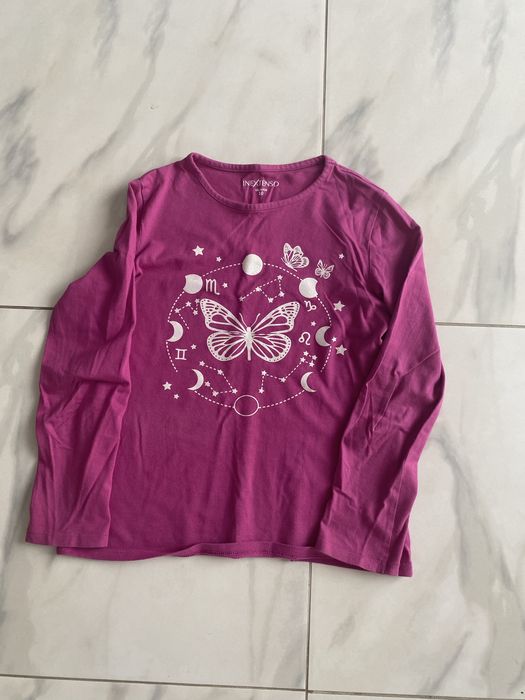 Лонгслив реглан блузка (Польша)