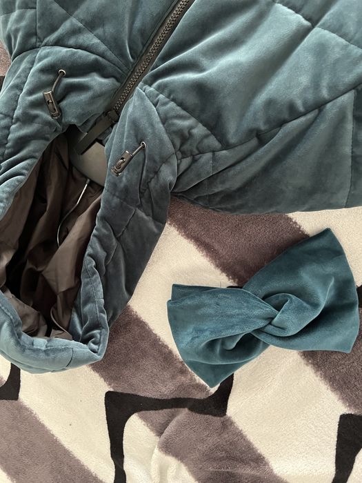 Жіноча зимов-осіння коротка куртка Staff смарагдова