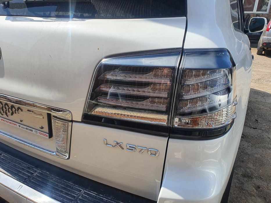 Lexus LX570 Задняя оптика 2012-2015 (Supercharger, 2 шт)