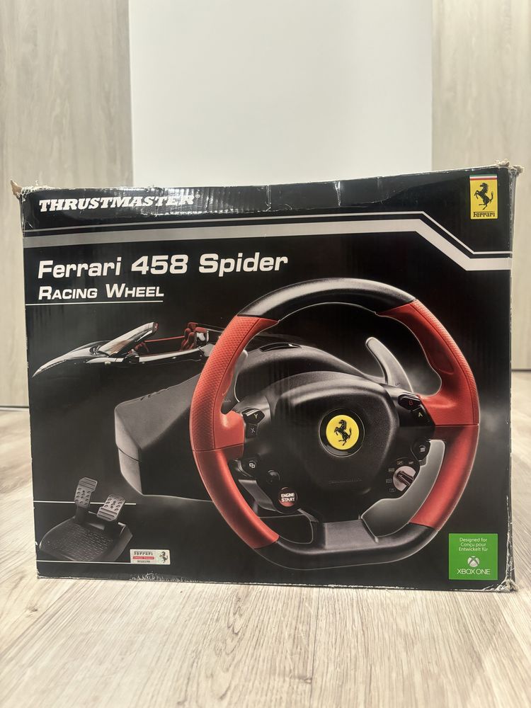 Kierownica Xbox Thrustmaster Ferrari 458 Spider