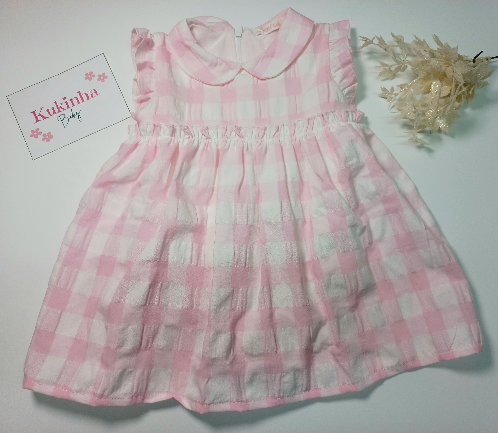 Vestido xadrez Maiorista
