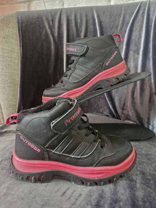 Утеплені черевики promax outdoor ботинки демі високі хайтопи кросівки