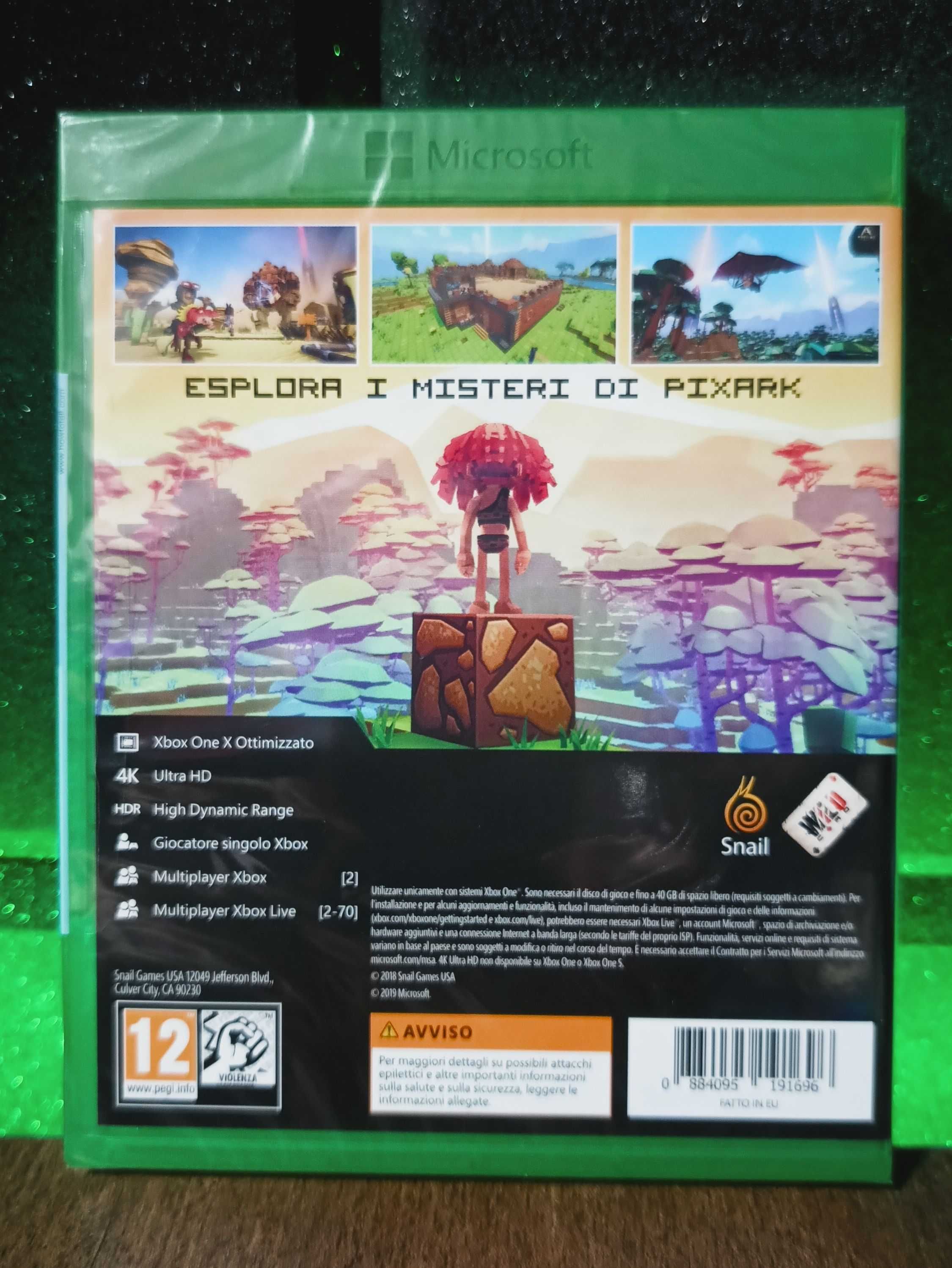 PixArk Xbox One S / Series X - przygodówka a'la Minecraft, dinozaury