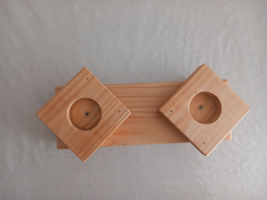 Suporte velas - artesanato