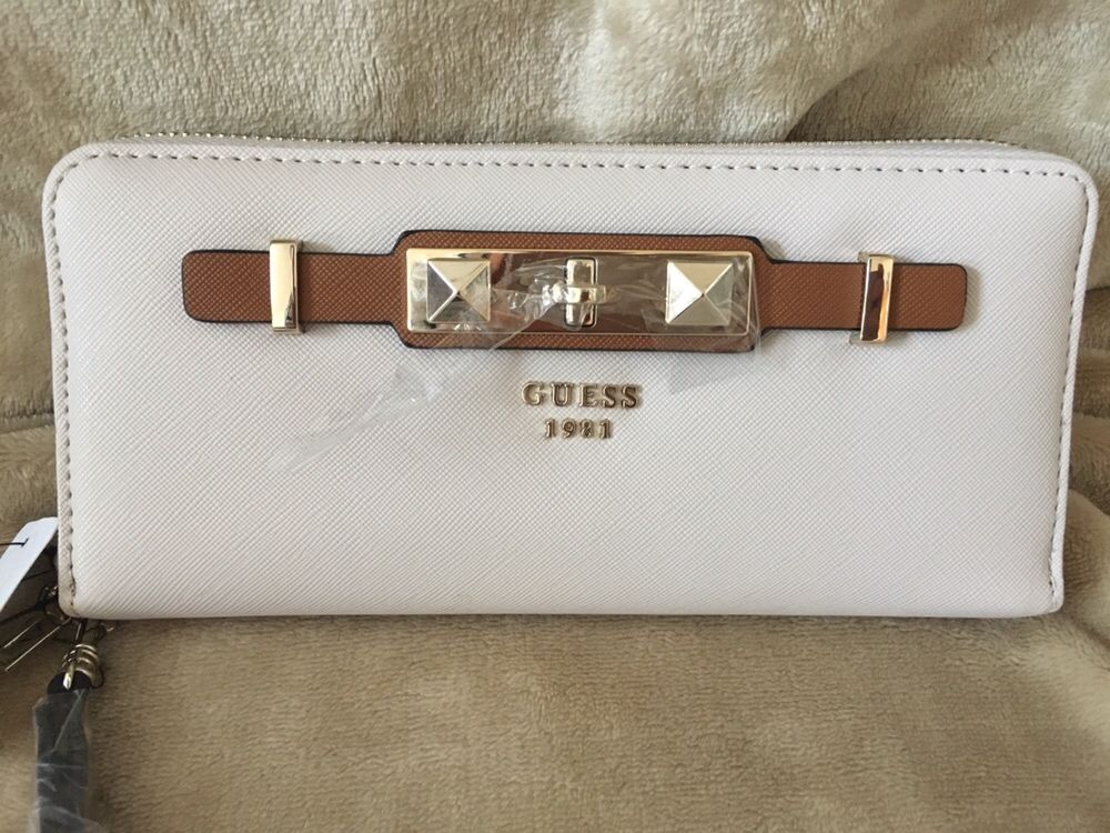 Portfel Guess logo damski