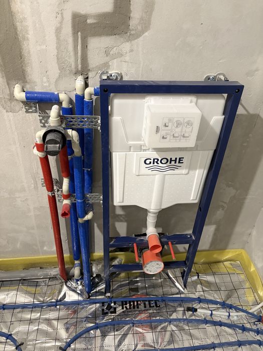 Сантехнічні роботи , Опалення ,Каналізація