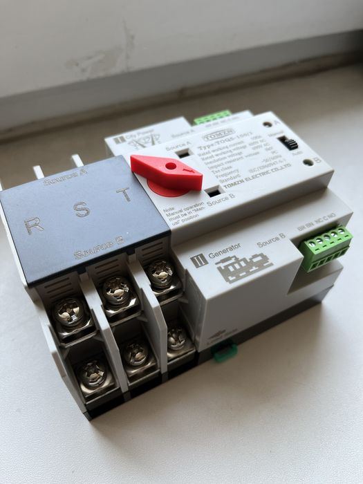 АВР Автомат введення резерву TOMZN TOQ5-100/3/4 63,100,125А Dual power