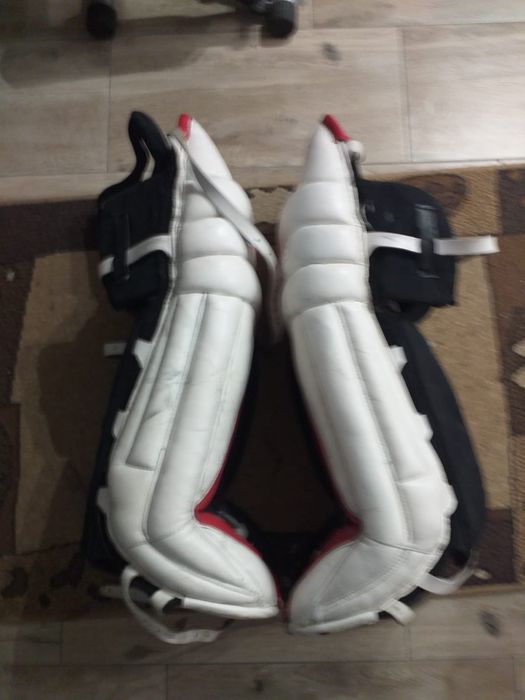 Hokejowy sprzęt bramkarski