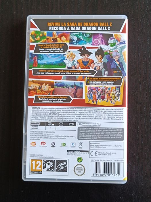 Jogo Nintendo Switch Dragon Ball Z Kakarot + A New Power Awakens Set