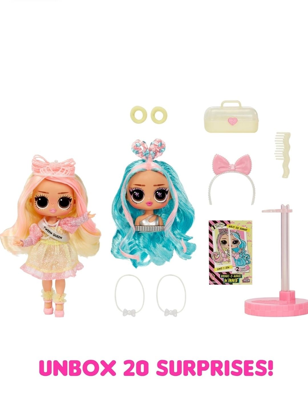 LOL Сюрприз! Tweens Surprise Swap Braids-2-Waves Winnie Fashion Doll .