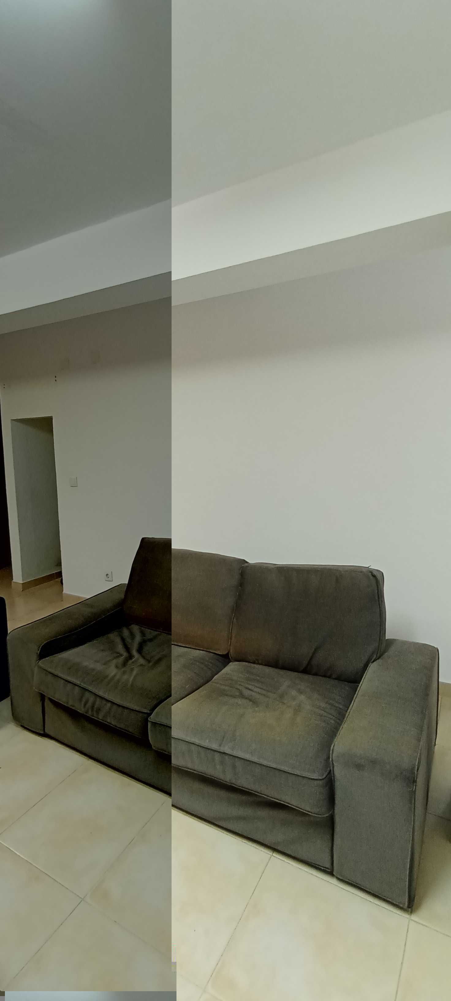 Vendo 2 sofás: Ler descrição com os valores. Ambos negociáveis.