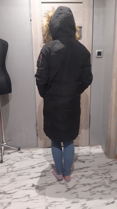 kurtka długa zimowa