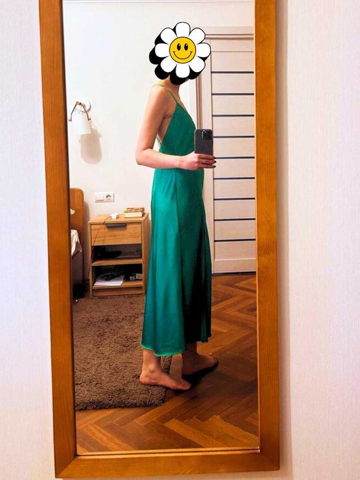 Сукня-комбінація кольору, максі, нова