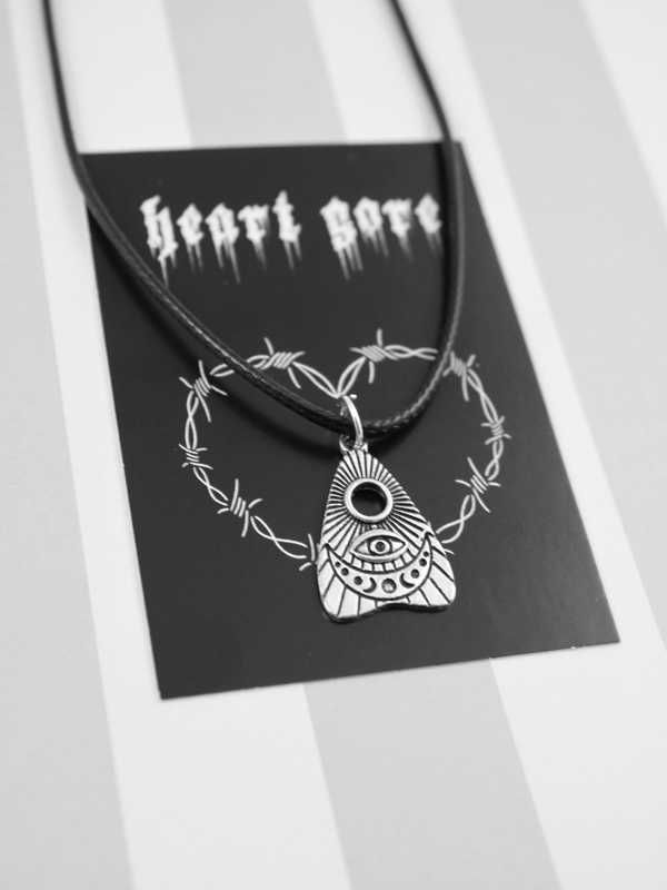 Heart Gore wisiorek OUIJA alternative soft grunge aesthetic witch HG07