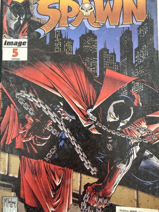 Vendo livro banda desenhada Spawn