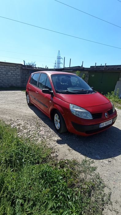 Renault Scenic ll, 1,6 газ/бензин