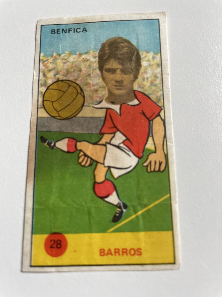 4 cromos Elite do Futebol - Benfica