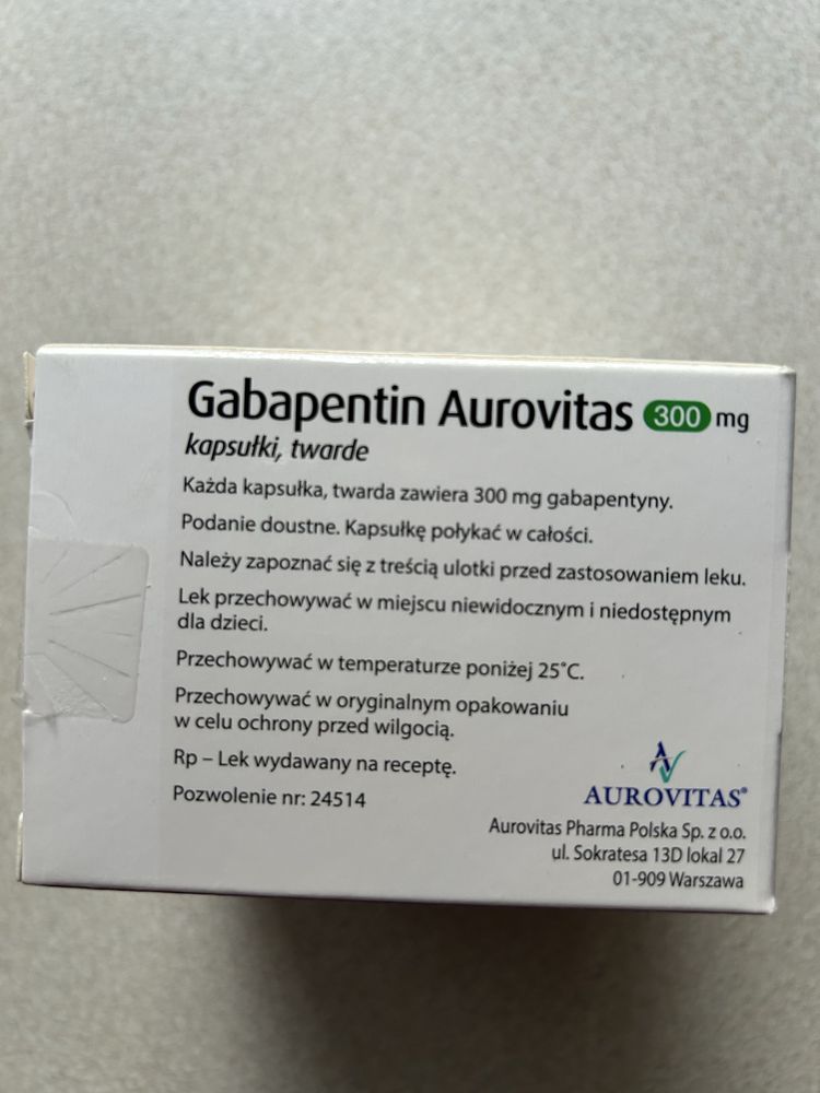 Lek Gabapentin Aurovitas