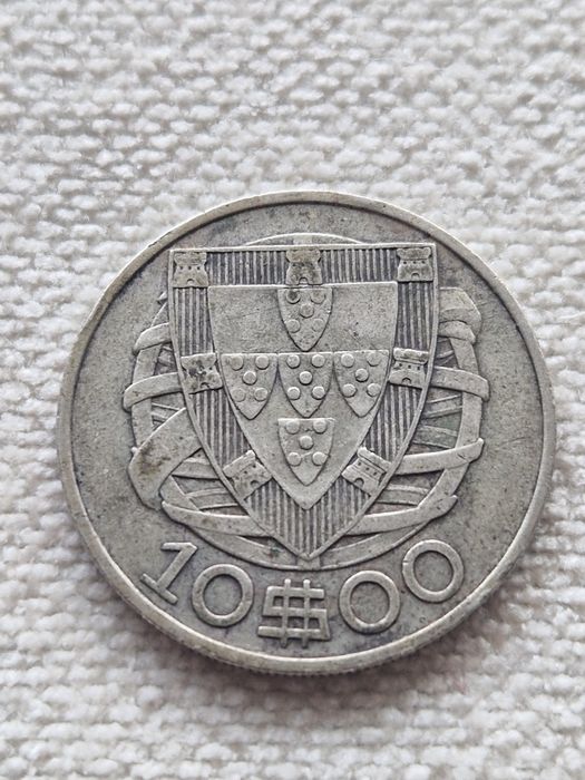 Moeda de Prata 10 Escudos 1932