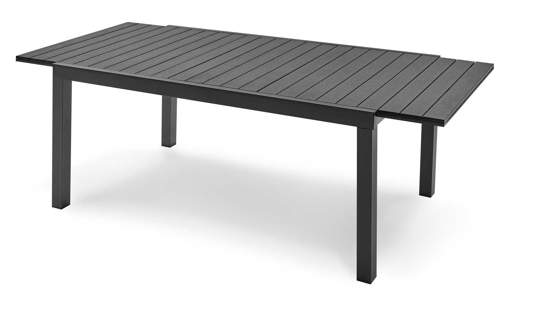 STÓŁ Drewno WOOD - Polywood ROZKŁADANY Taras Ogrodowy 150cm 200cm