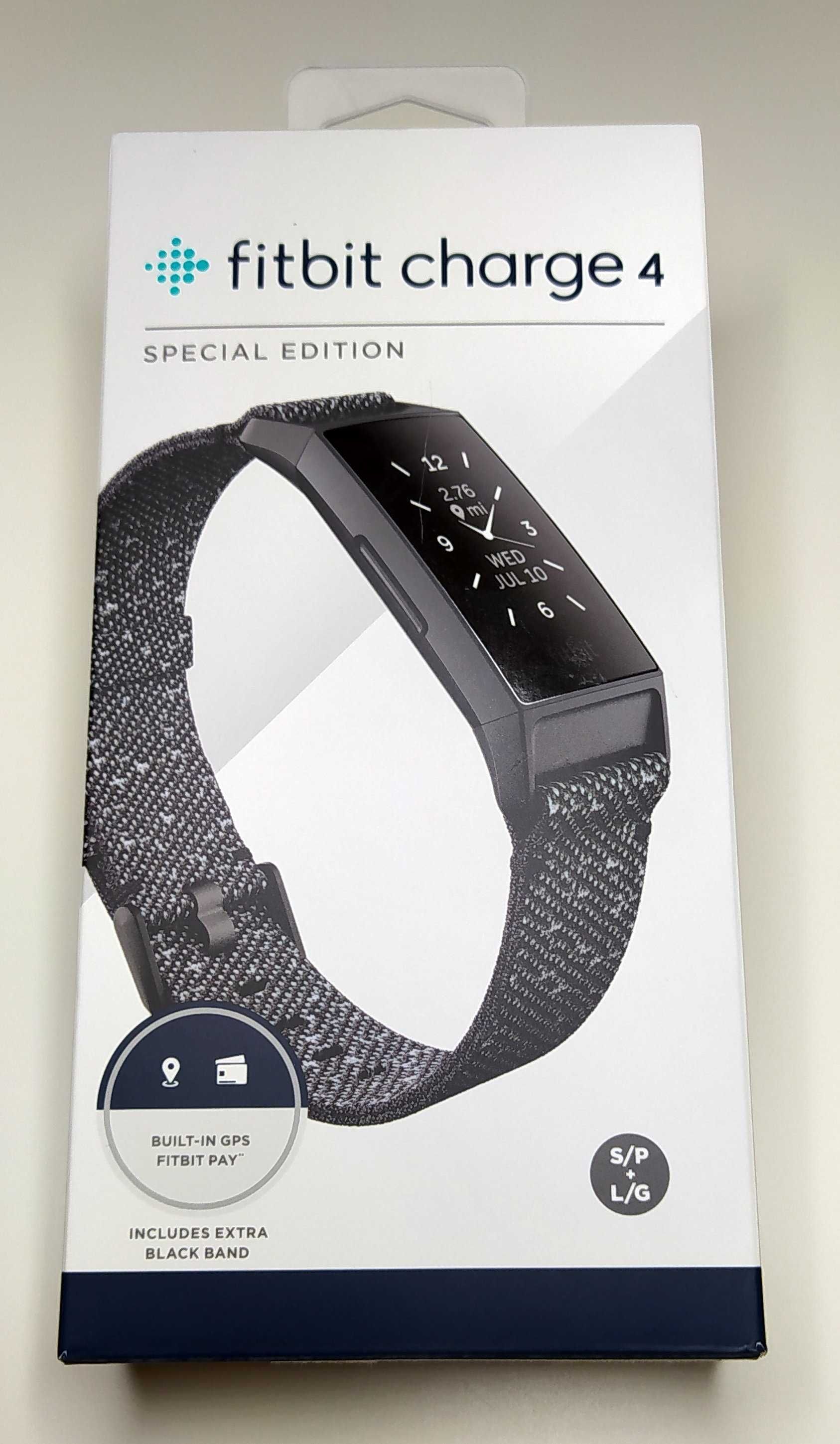 Smartband Google Fitbit Charge 4 Special Edition Czarny GPS PL