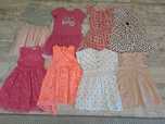 PAKA 36 sztuk UBRANEK rozmiar 116!! Bluzy, sukienki, piżamki
