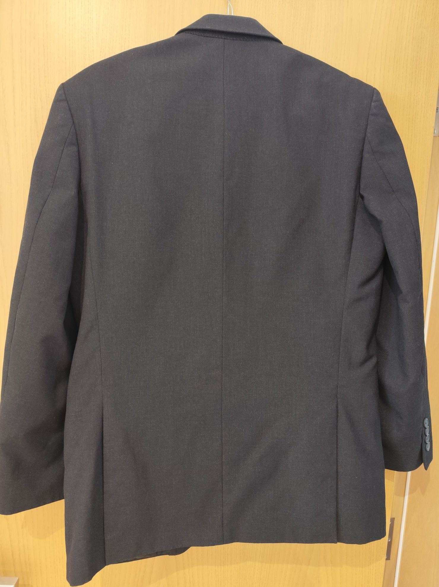 Fato completo de homem Barred's collection, cinzento escuro