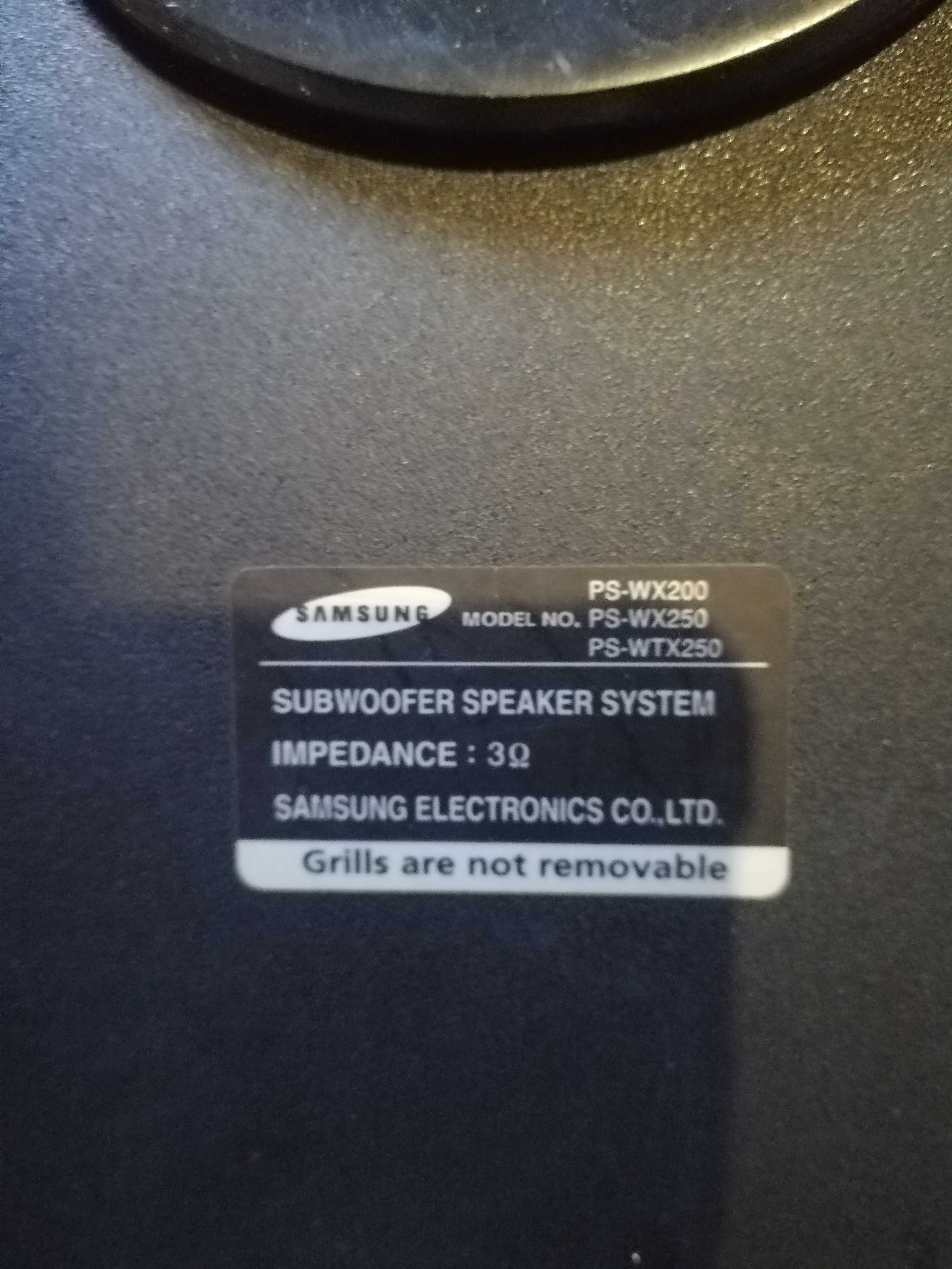 Subwoofer Samsung zamienię na dys ssd