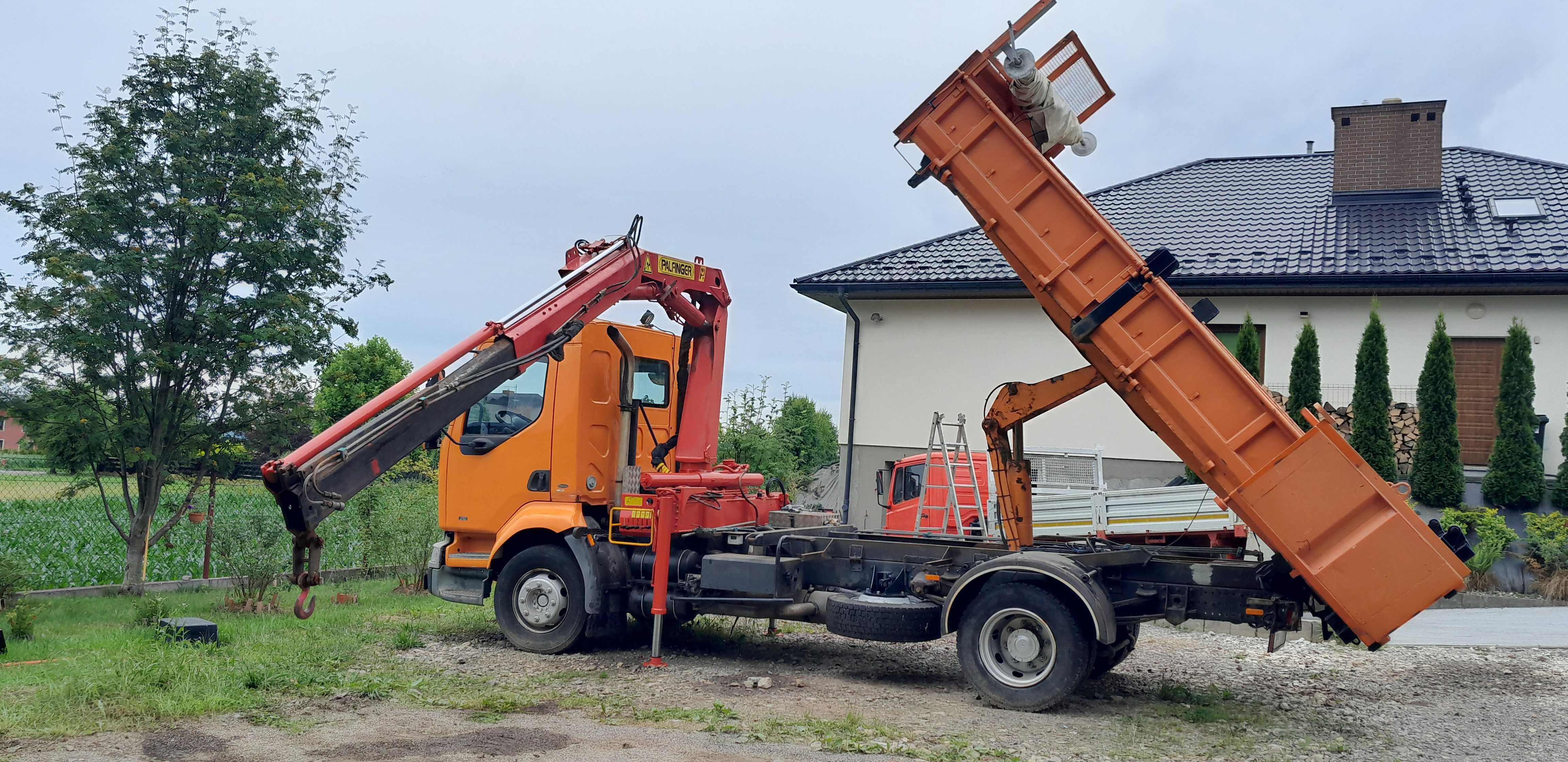 Transport wywrotka 9 ton kamień,kliniec,piasek,pospóła,gruz,itp